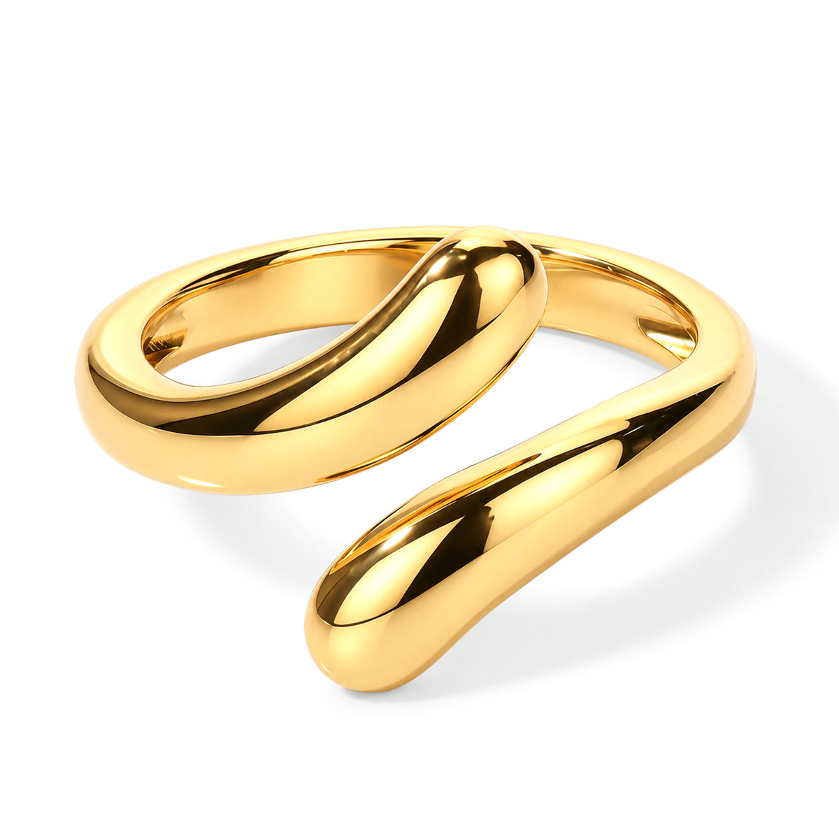 EverTrue Bronzella Collection - Bypass Ring in 18K Yellow Plating 8749390 0