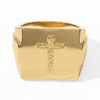 EverTrue in 18K YG Plating Mens Ring Pure : Natural : Bronze : Standard_8749506