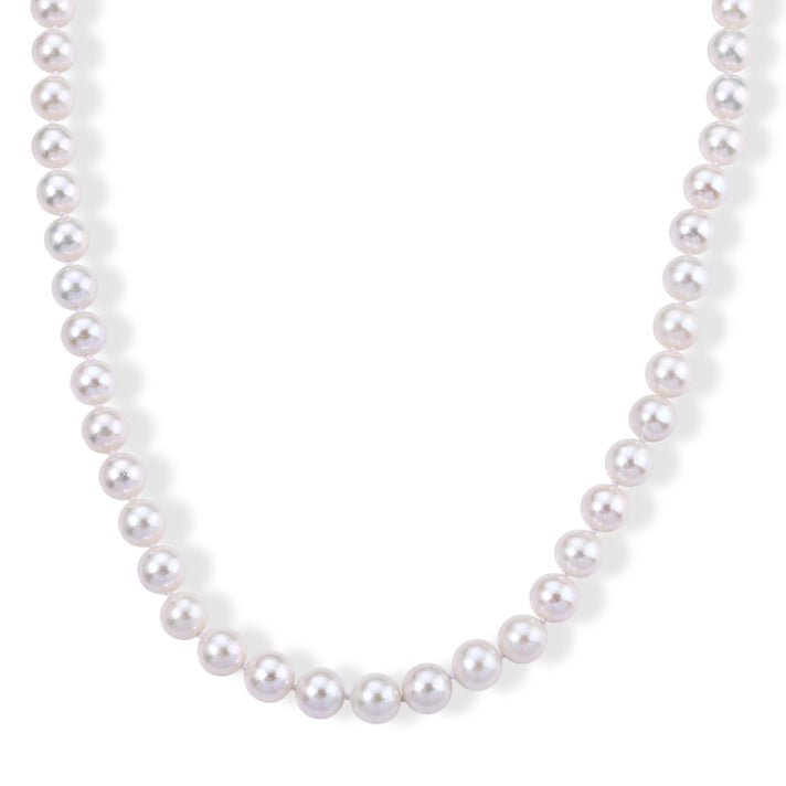 RHAPSODY - 950 Platinum AAAAA Top Lustre Rare Size Natural  Edison Pearl (13mm) Necklace (Size - 20) with Lobster Clasp 8750302 1