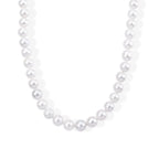 D'Joy - White Edison Pearl (15-17mm) Beads Necklace (Size - 20) in Rhodium Overlay Sterling Silver 730.00 Ct._8750304