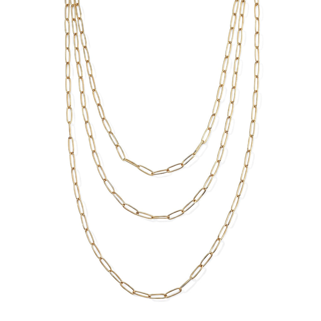 Paperclip Necklace (Size - 17)_8750330