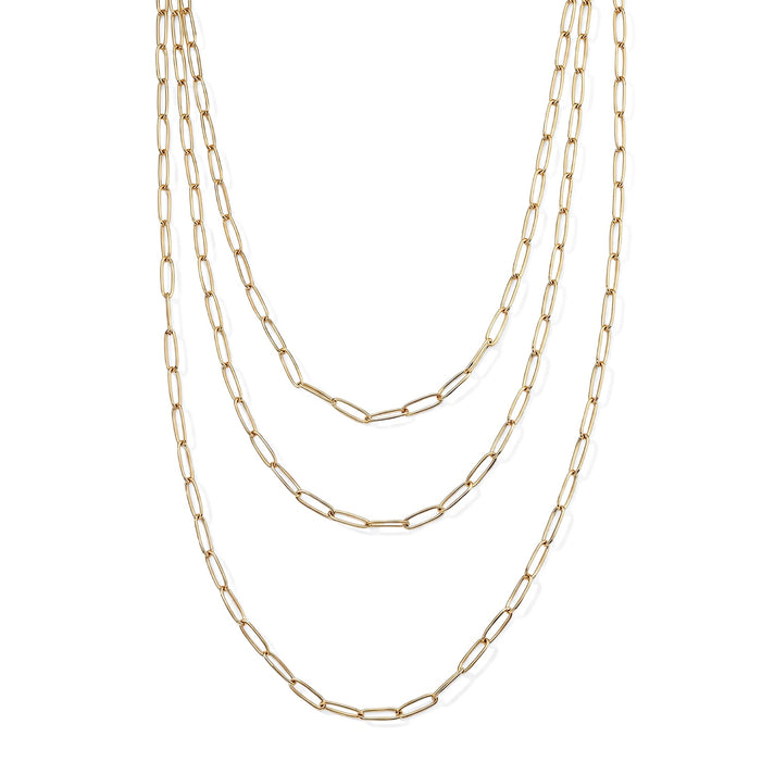 Paperclip Necklace (Size - 17) 8750330 1