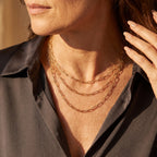 Paperclip Necklace (Size - 17)_8750330_2