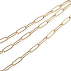 Paperclip Necklace (Size - 17)_8750330_3