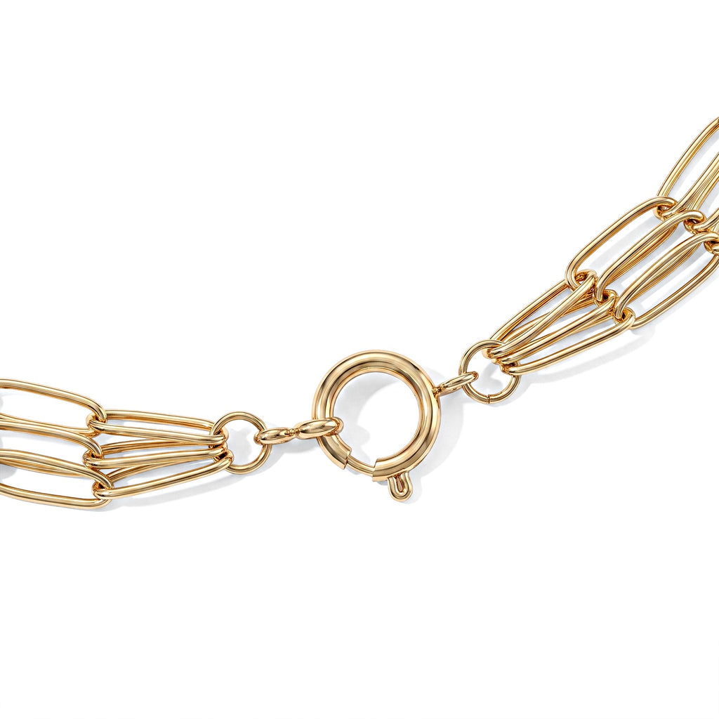 Paperclip Necklace (Size - 17)_8750330_4