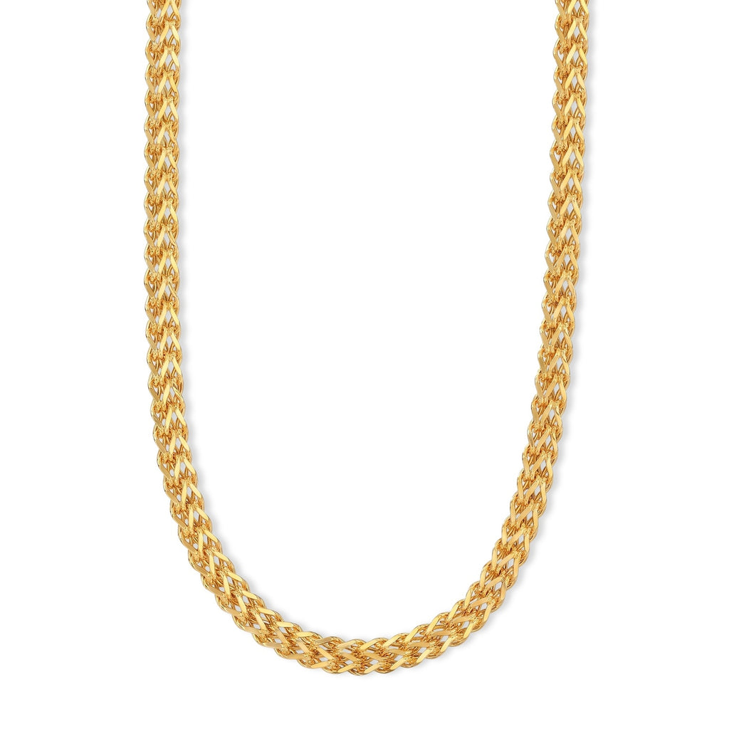 18K Yellow Gold Necklace (Size - 20), Gold Wt.4.50 Gms_8750389