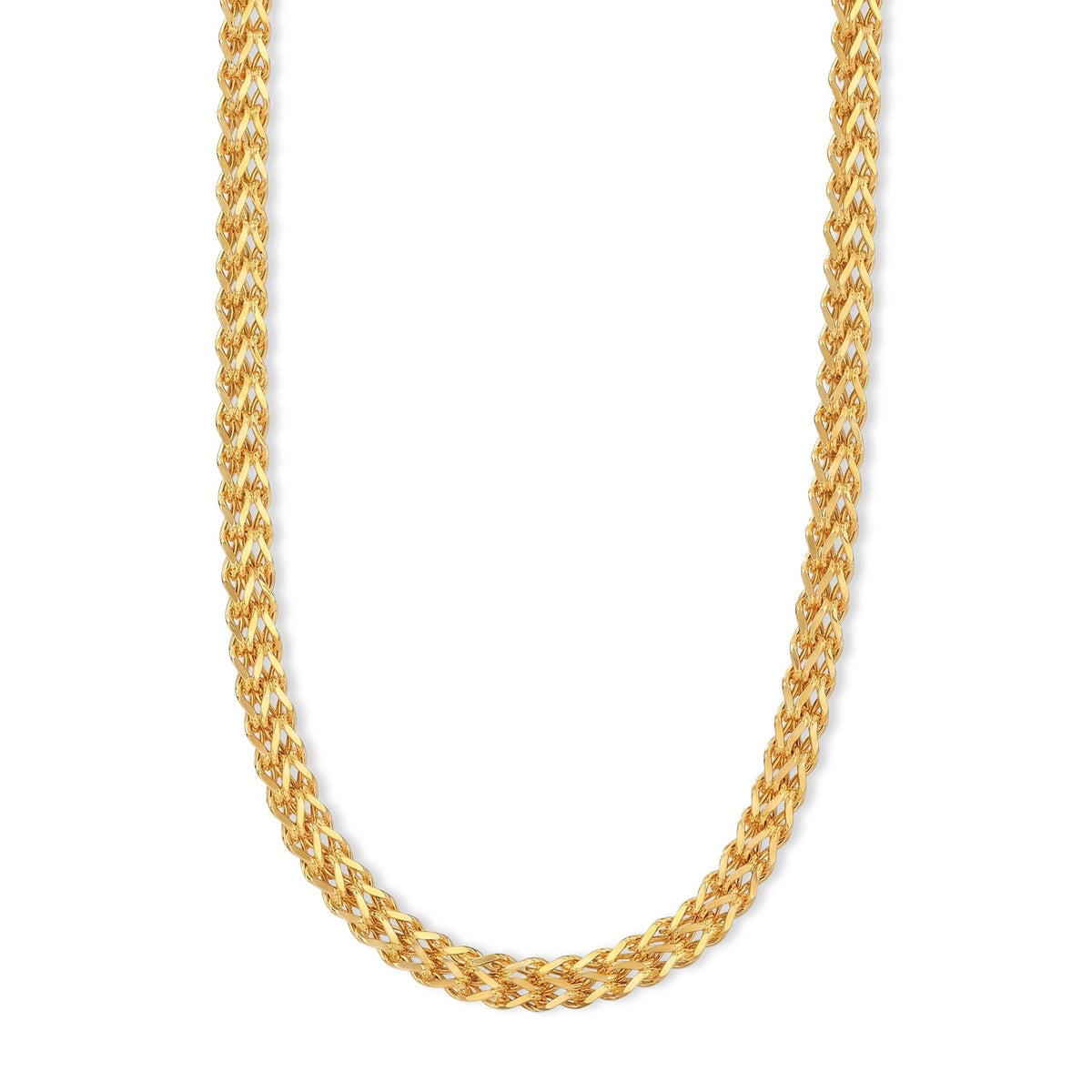 18K Yellow Gold Necklace (Size - 20), Gold Wt.4.50 Gms 8750389 0