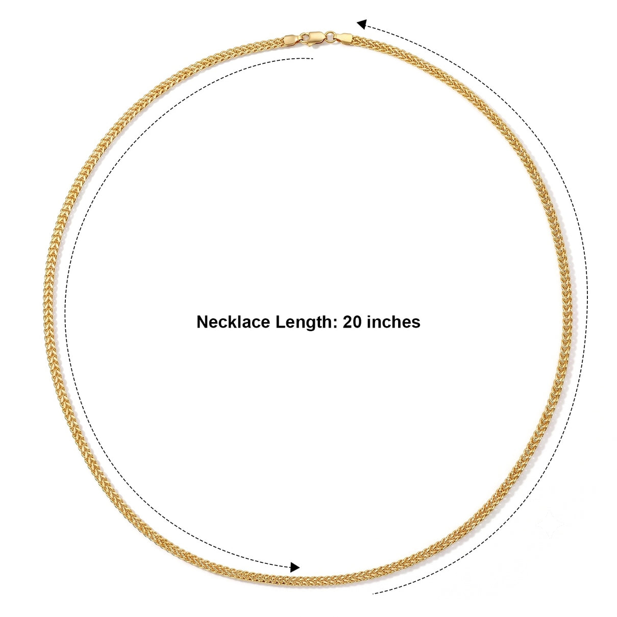 18K Yellow Gold Necklace (Size - 20), Gold Wt.4.50 Gms 8750389 4