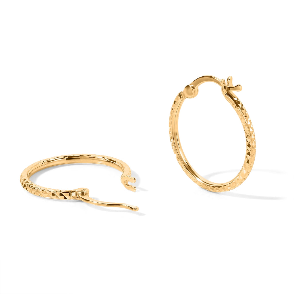 9K Yellow Gold Earring, Gold Wt.0.69 Gms_8750391_2