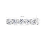 D'Joy Moissanite Ring in Platinum OverlaySterling Silver  1.175  Ct._8750791_5
