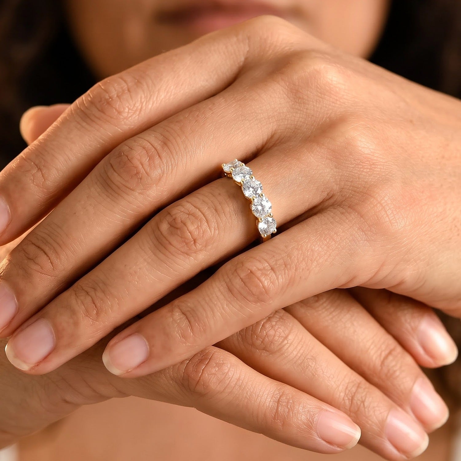 D'Joy Moissanite Ring Sterling Silver  1.175  Ct. 8750805 2
