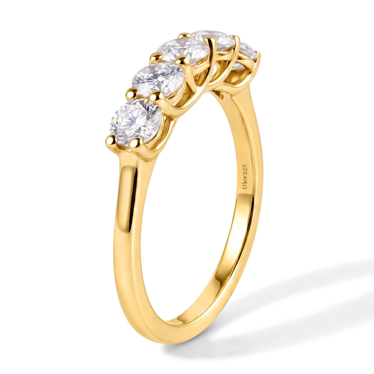 D'Joy Moissanite Ring Sterling Silver  1.175  Ct. 8750805 3