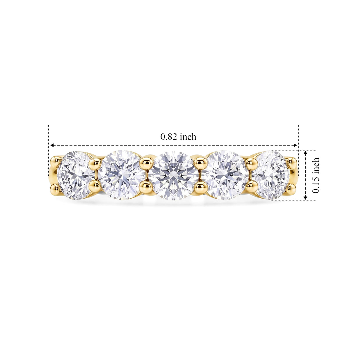 D'Joy Moissanite Ring Sterling Silver  1.175  Ct. 8750805 5