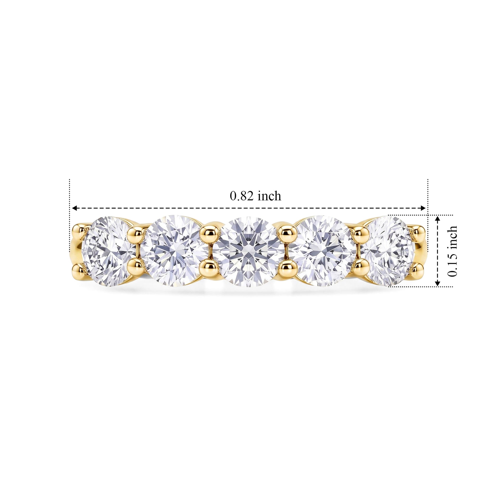 D'Joy Moissanite Ring Sterling Silver  1.175  Ct. 8750805 5