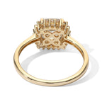 9K Yellow Gold AAA Turkizite & Lab Grown Yellow Diamond (SI) Ring 2.20 Ct._8751648_4