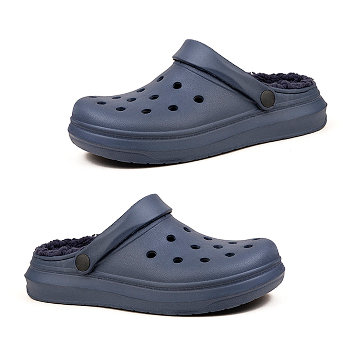 Harriet Womens Lightweight Foam Slip-On Clogs (Size 5) - Navy 8751937 0