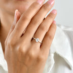 D'Joy Moissanite Solitaire Ring in Rhodium OverlaySterling Silver  0.765  Ct._8752801_1