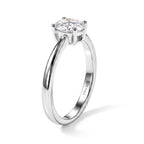 D'Joy Moissanite Solitaire Ring in Rhodium OverlaySterling Silver  0.765  Ct._8752801_3