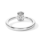 D'Joy Moissanite Solitaire Ring in Rhodium OverlaySterling Silver  0.765  Ct._8752801_4