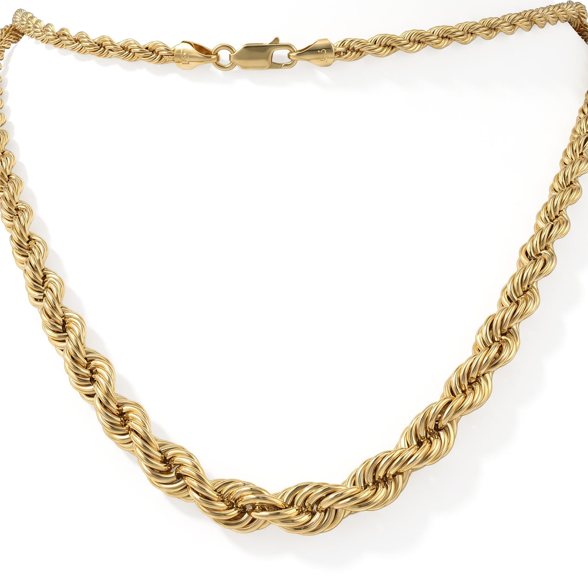 9K Yellow Gold Necklace (Size - 22), Gold Wt. 15.10 Gms 8753813 0
