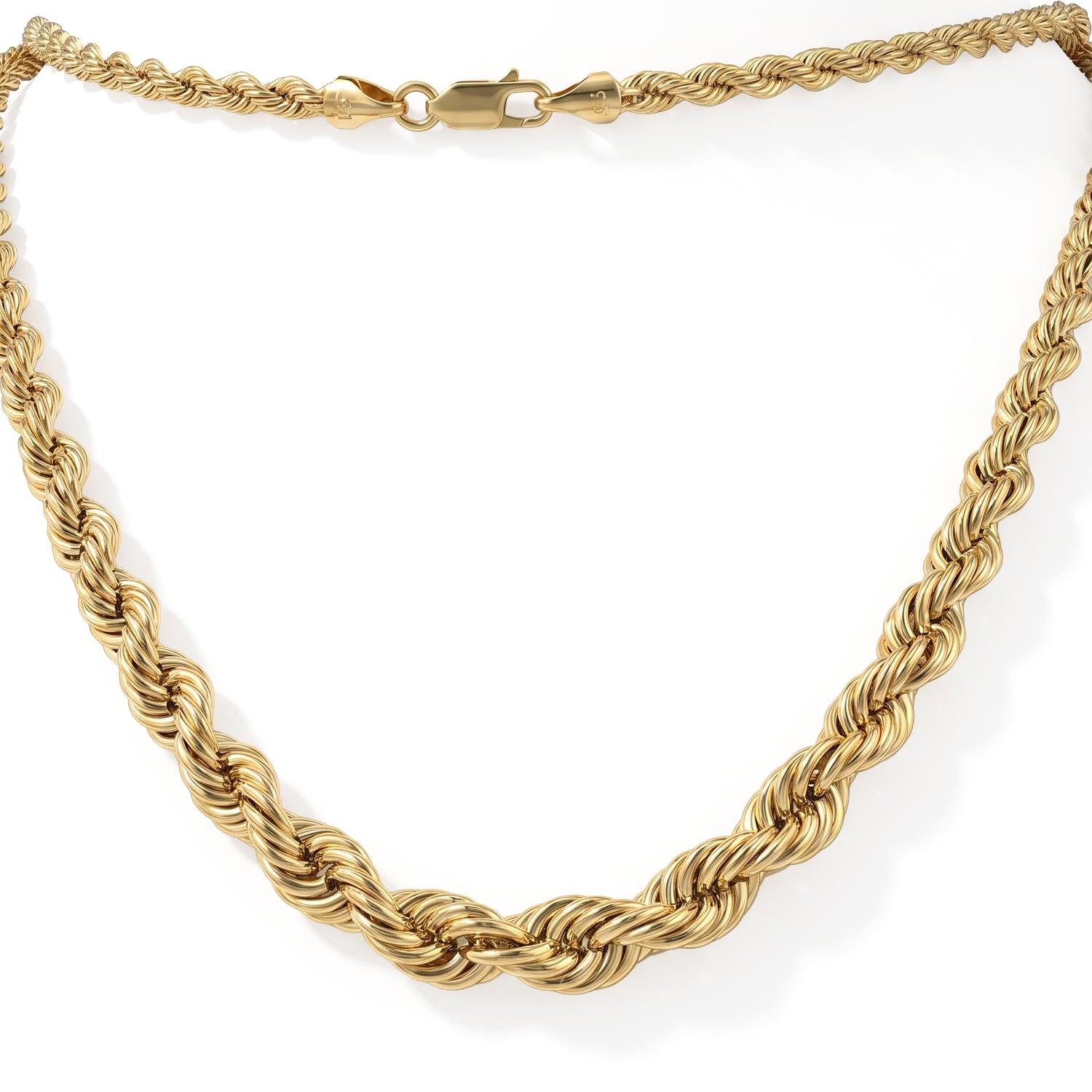 9K Yellow Gold Necklace (Size - 22), Gold Wt. 15.10 Gms 8753813 0