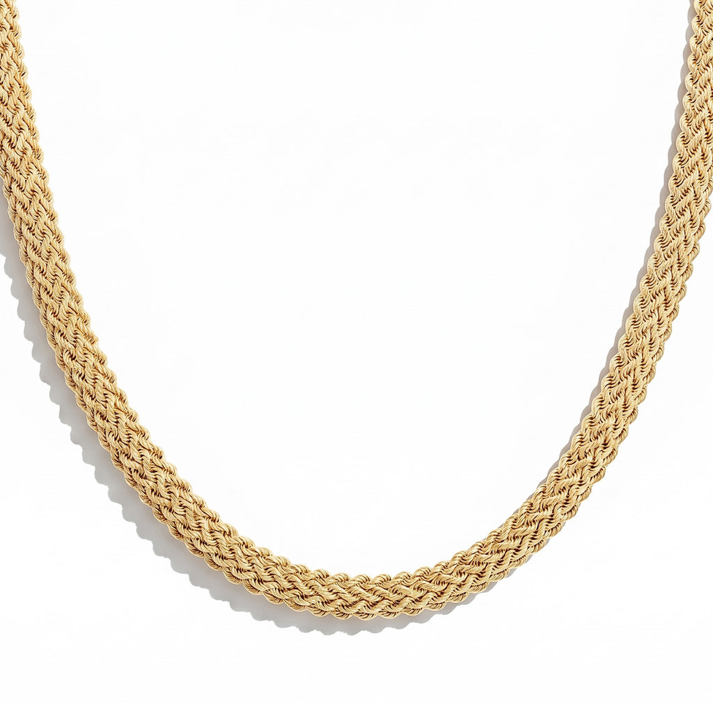 ONE TIME DEAL - Maestro Collection - Quattro Tessere - 9K Yellow Gold Necklace (Size - 20) with Senorita Clasp, Gold Wt. 19.35 Gms_8753815