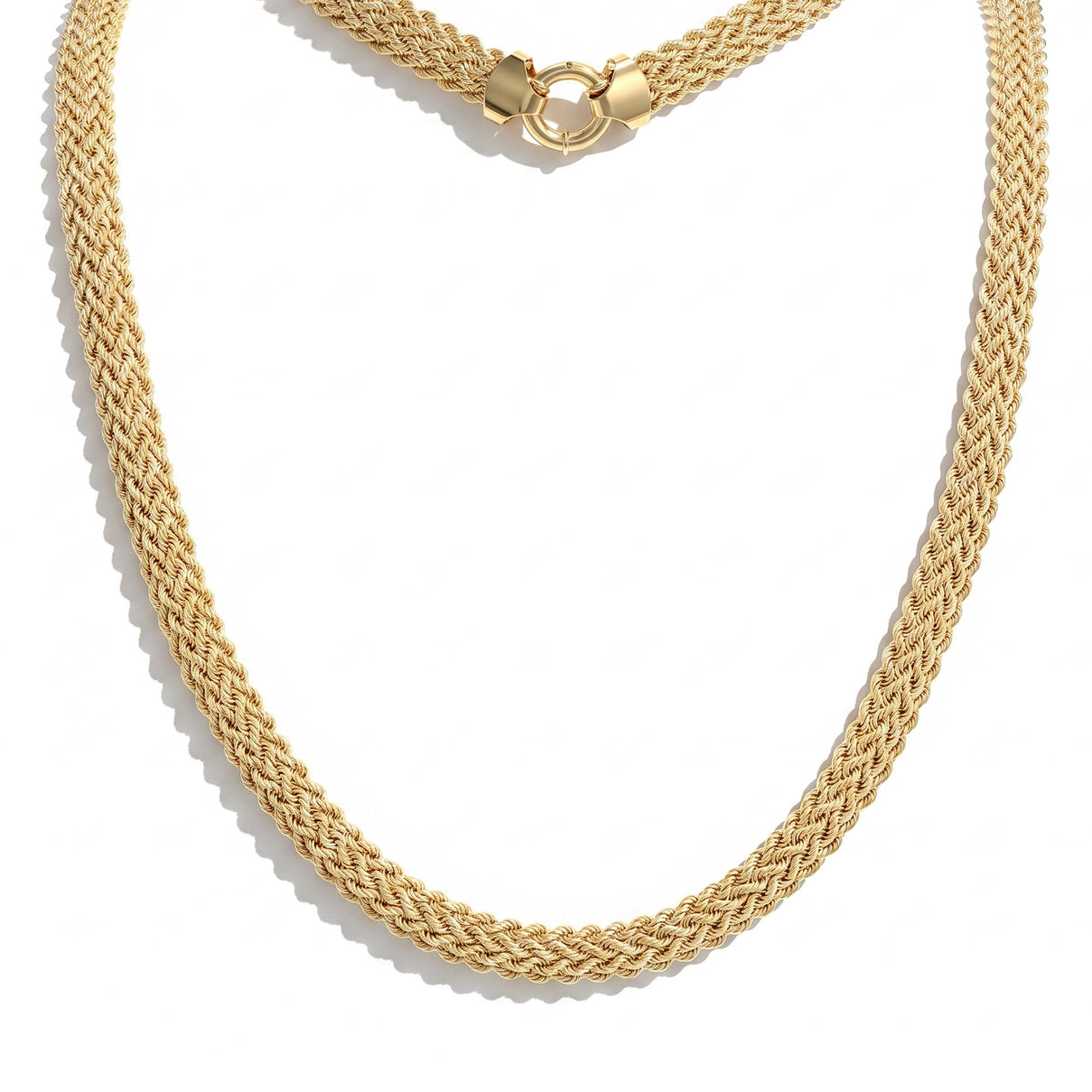 9K Yellow Gold Necklace (Size - 20), Gold Wt. 19.35 Gms 8753815 0