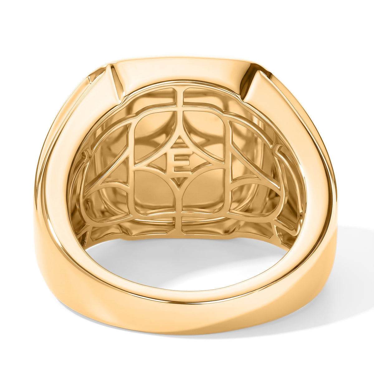 EverTrue Bronzella Collection - Eagle Embossed Signet Ring in 18K Gold Plating 8754794 4