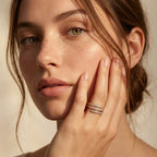 Luxuriant - Lab Grown Diamond (SI/G-H) Wrap Ring in 18K Vermeil Yellow Gold Plated Sterling Silver 0.25 Ct._8754802_1
