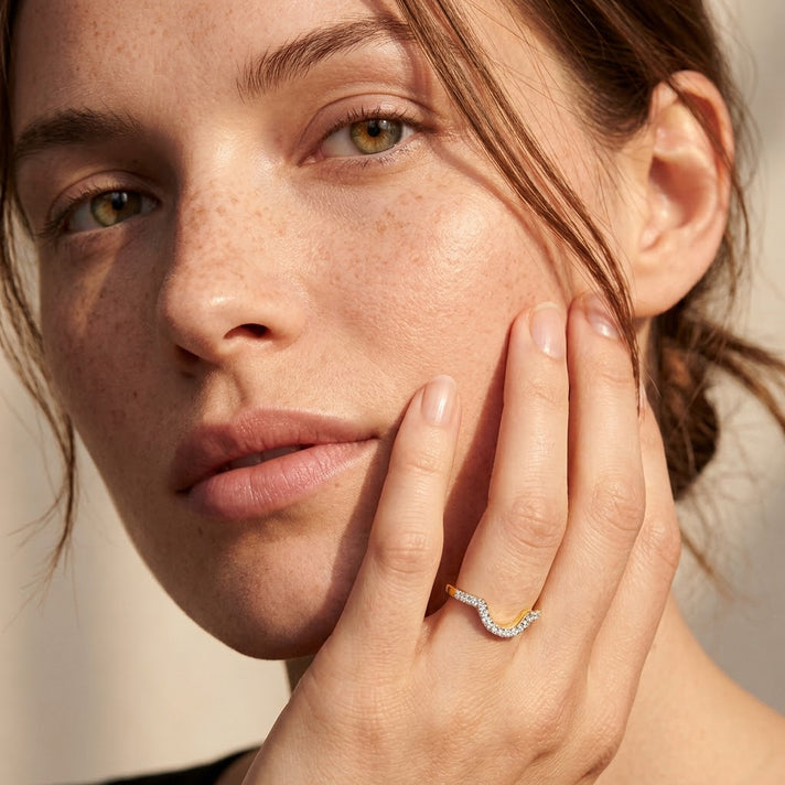 Luxuriant - Lab Grown Diamond (SI/G-H) Ring in 18K Vermeil Yellow Gold Plated Sterling Silver 8754888 2