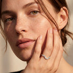 Luxuriant - Lab Grown Diamond (SI/G-H) Ring in Rhodium Overlay Sterling Silver 0.25 Ct._8754925_1