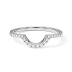 Luxuriant - Lab Grown Diamond (SI/G-H) Ring in Rhodium Overlay Sterling Silver 0.25 Ct._8754933