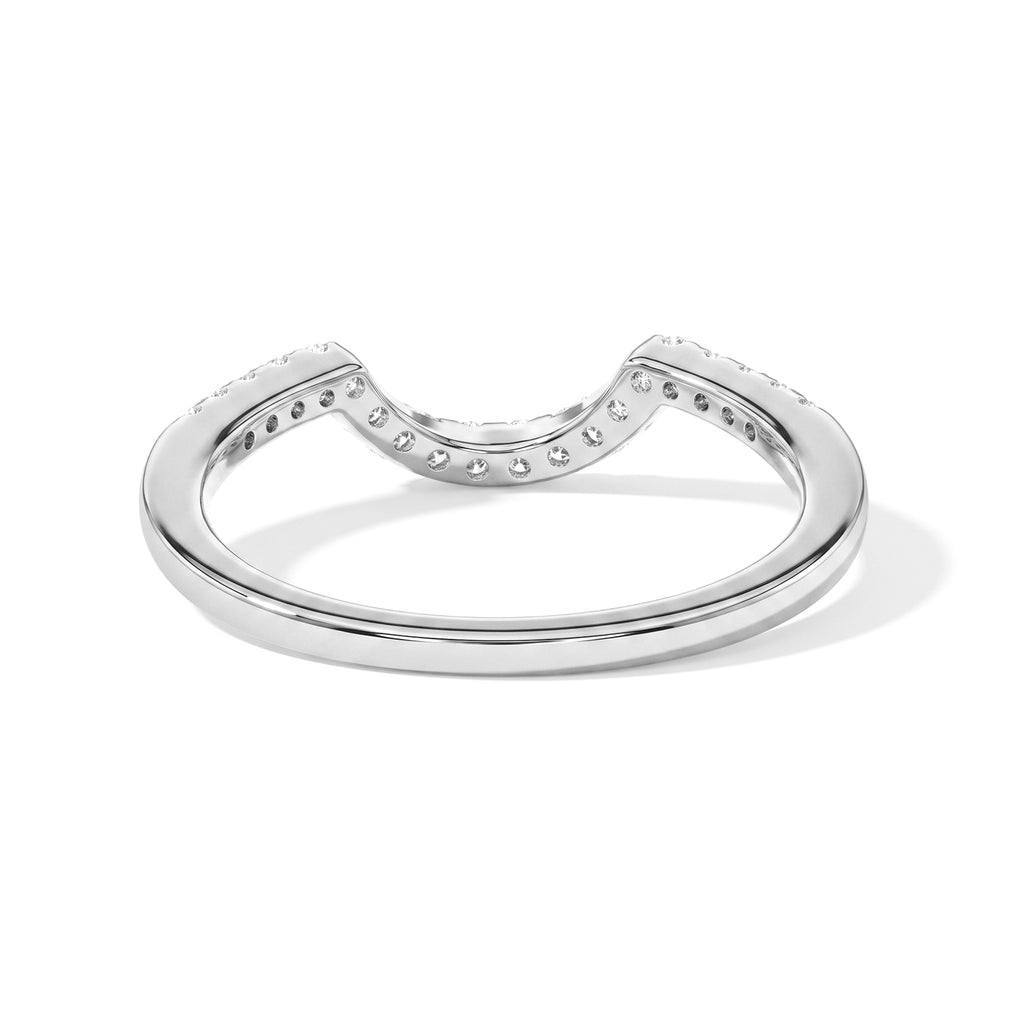 Luxuriant - Lab Grown Diamond (SI/G-H) Ring in Rhodium Overlay Sterling Silver 0.25 Ct._8754933_4