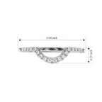 Luxuriant - Lab Grown Diamond (SI/G-H) Ring in Rhodium Overlay Sterling Silver 0.25 Ct._8754933_6