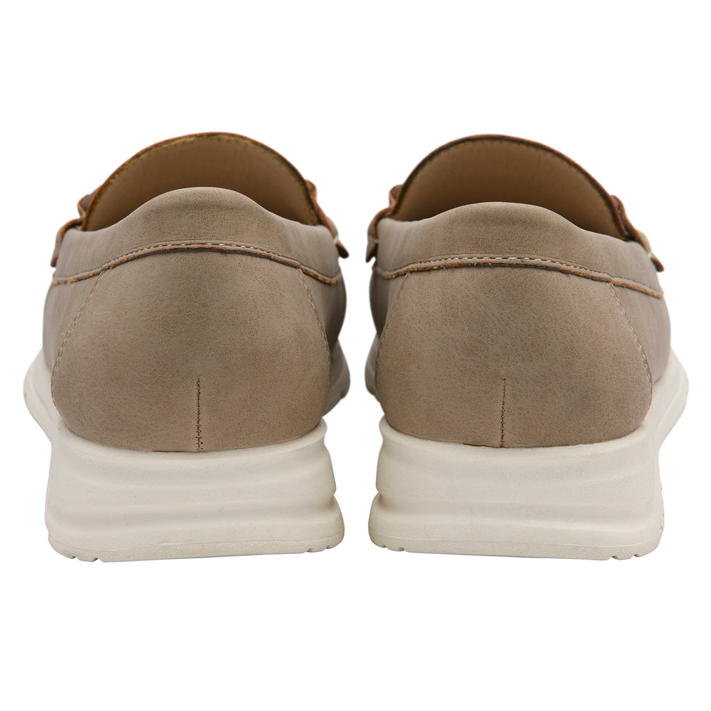 Lotus Symi Womens Comfort Slip-On Moccasin Loafers (Size 3) - Natural_8756523_3