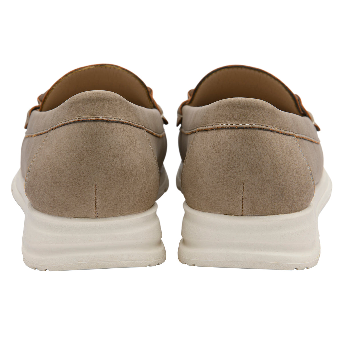 Lotus Symi Womens Comfort Slip-On Moccasin Loafers (Size 8) - Natural 8756523 3
