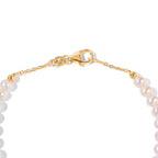 Live From Vicenza GP - Natural Turquoise, Fresh Water Pearl, Black Spinel & Blue Sapphire Bracelet (Size - 7) in 18K Vermeil Yellow Gold Plated Sterling Silver 23.27 Ct._8757341_4
