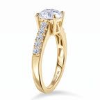 Luxuriant - SGL Certified Lab Grown Diamond (SI/G-H) Ring in 18K Vermeil Yellow Gold Plated Sterling Silver 1.90 Ct._8757405_3