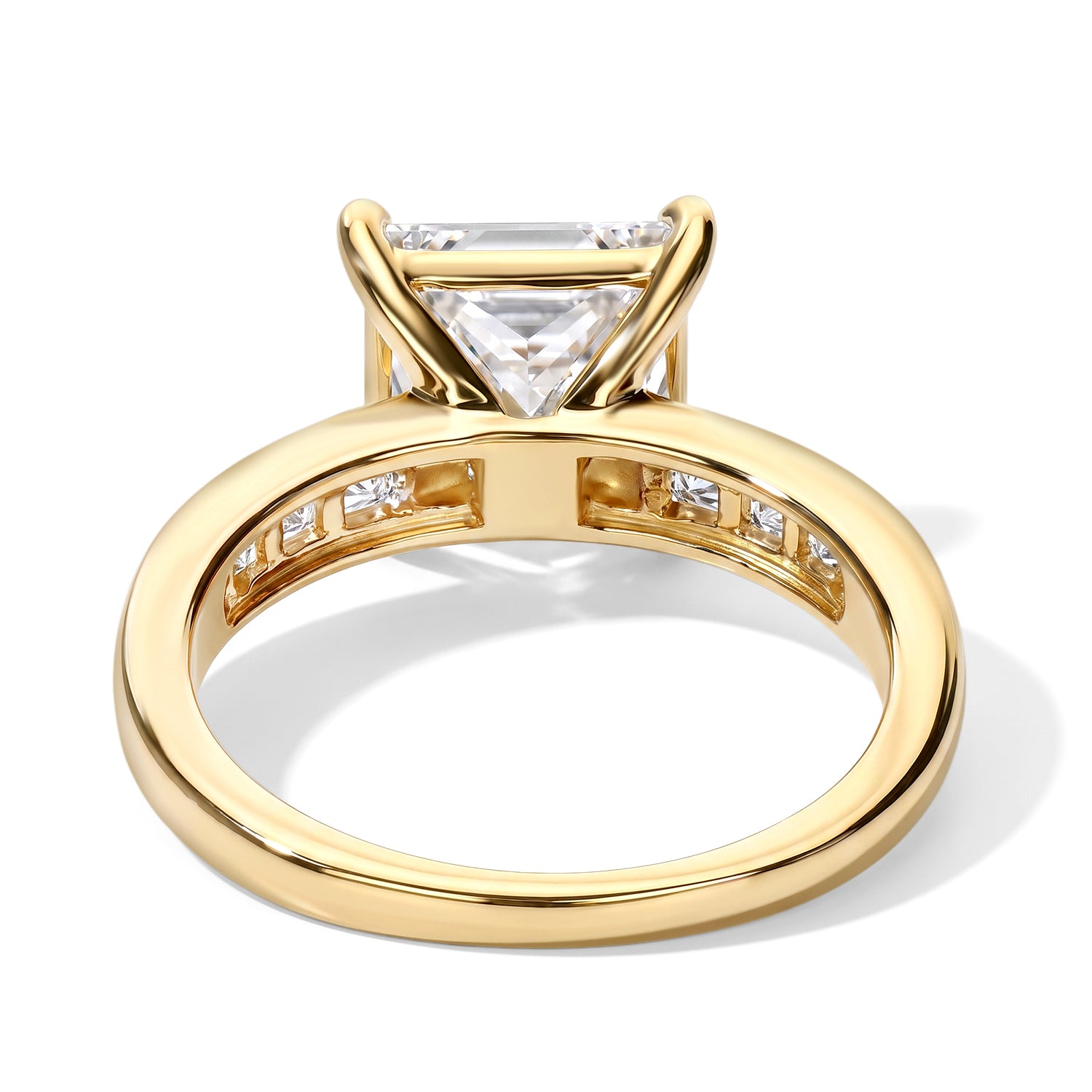 Luxuriant - 9K Yellow Gold SGL Certified Lab Grown Diamond (VS-E-F) Ring 8758160 4