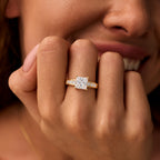 Biggest Close Out Deal 2026 -Luxuriant - 9K Yellow Gold SGL Certified Lab Grown Diamond (VS/E-F) Ring 3.50 Cts_8758168_1