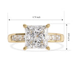 Biggest Close Out Deal 2026 -Luxuriant - 9K Yellow Gold SGL Certified Lab Grown Diamond (VS/E-F) Ring 3.50 Cts_8758168_7