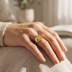 Luxuriant - Lab Grown Diamond (SI/G-H) Ring in 18K Vermeil Yellow Gold Plated Sterling Silver_8758200_1