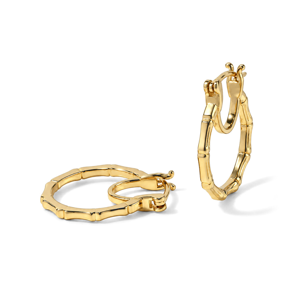 EverTrue Bronzella Collection - Hoop Earring in 18K Gold Plating_8758602