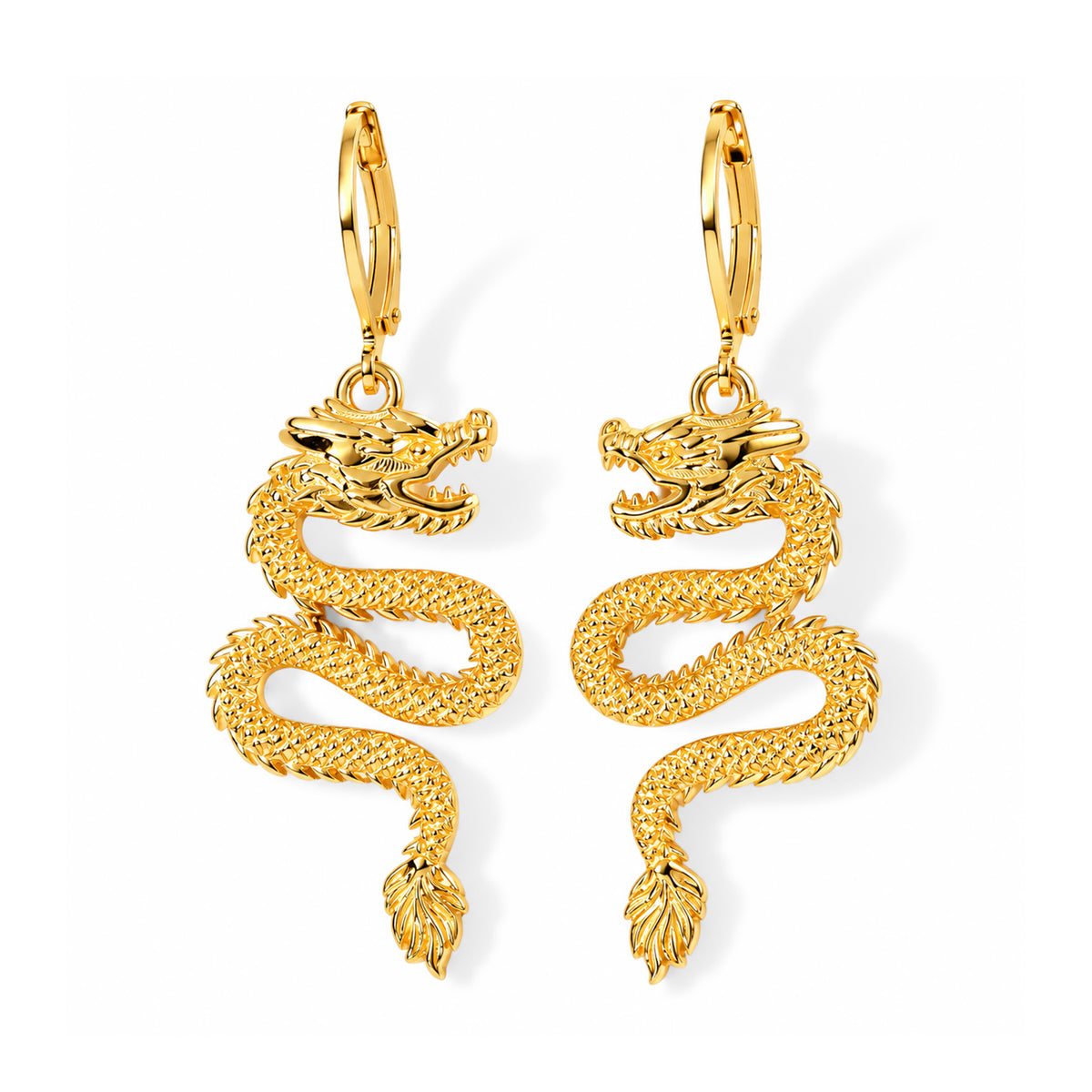 EverTrue Bronzella Collection - Dragon Earring with Lever Back 8758603 0