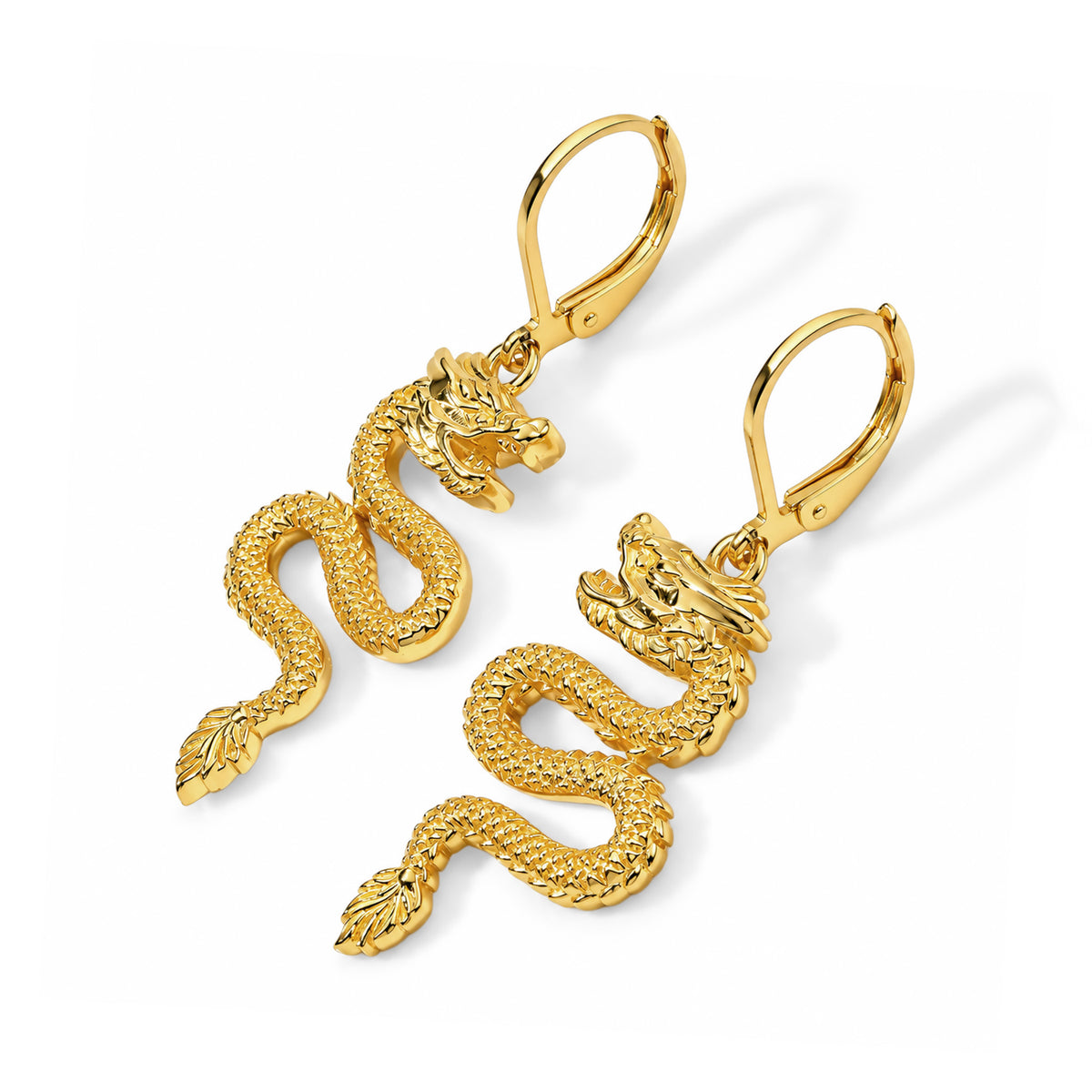 EverTrue Bronzella Collection - Dragon Earring with Lever Back 8758603 3