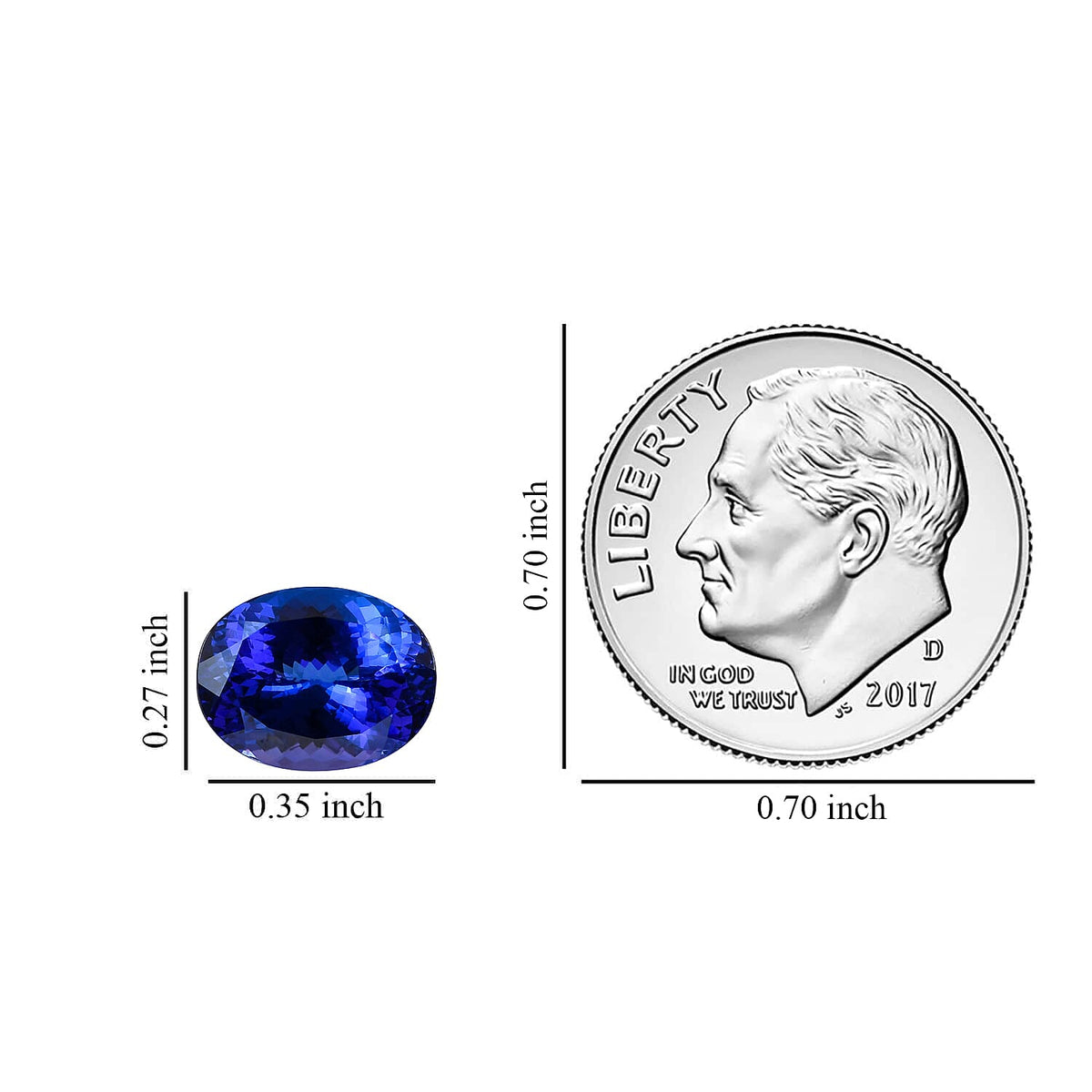 Tanzanite Oval 9x7 mm 8759059 2