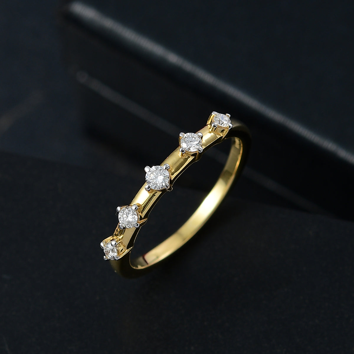 Luxuriant - Lab Grown Diamond (SI/G-H) Ring in 18K Vermeil Yellow Gold Plated Sterling Silver 8761064 2