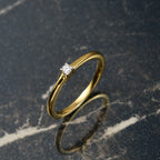 Luxuriant Lab Grown Diamond Fancy Ring in 18K YG VermeilSterling Silver  0.046  Ct._8761080_1