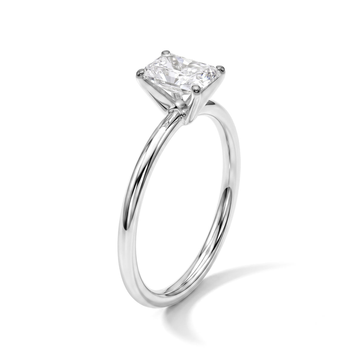 Luxuriant - 950 Platinum IGI Certified Lab Grown Diamond (D-IF) Solitaire Ring 1.00 Ct, Platinum Wt. 2.65 Gms 8762189 3