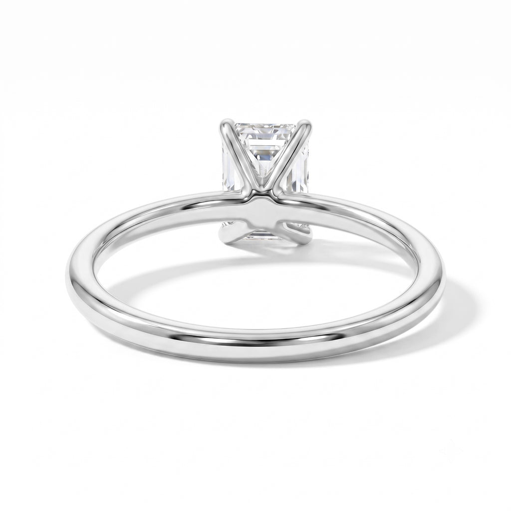 Luxuriant - 950 Platinum IGI Certified Lab Grown Diamond (D/IF) Solitaire Ring 1.00 Ct, Platinum Wt. 2.65 Gms_8762189_3